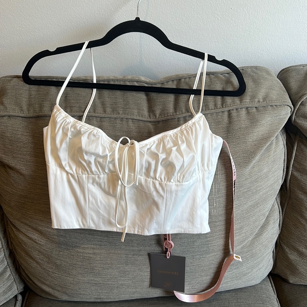 House of CB Bustier crop